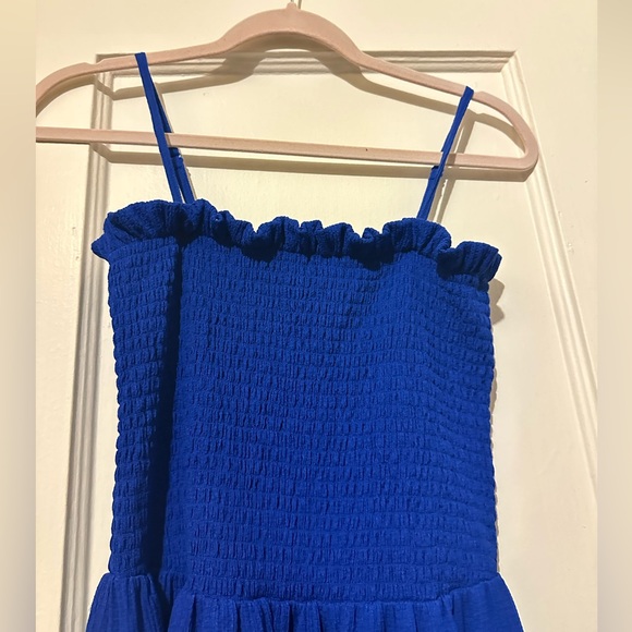 Royal Blue Midi Dress - Picture 2 of 2